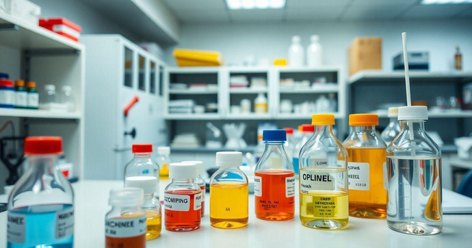 Rótulos para Laboratório: Identificação Fácil
