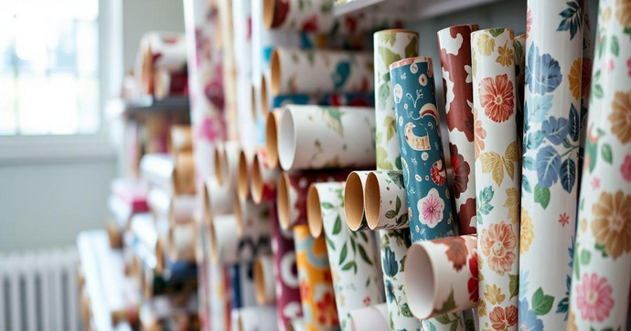 Bobina de Papel de Embrulho Personalizadas