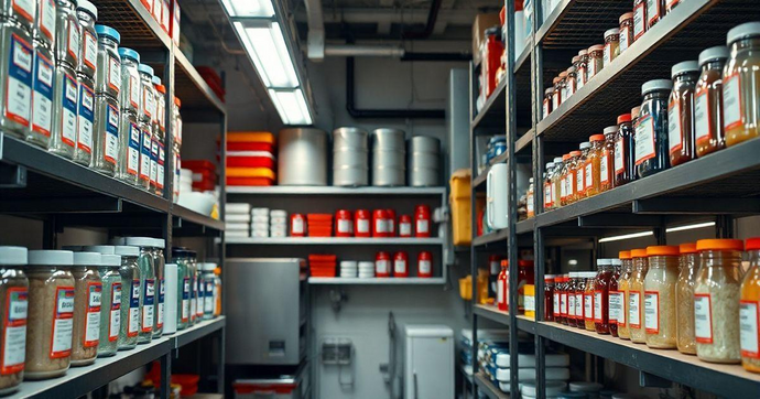 Etiquetas para Cozinha Industrial: Organize com Estilo