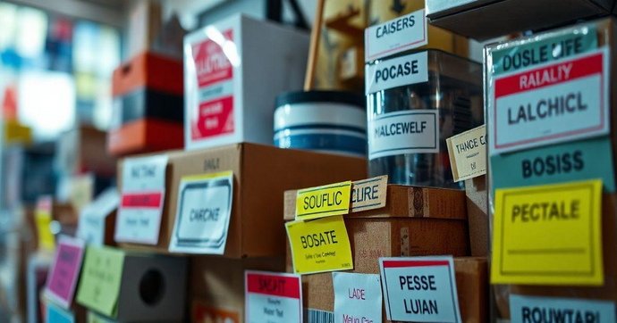 Rótulos Auto Adesivos: Como Escolher e Aplicar com Eficiência