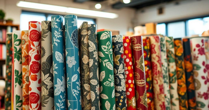 Bobina de papel de embrulho personalizadas: vantagens e usos