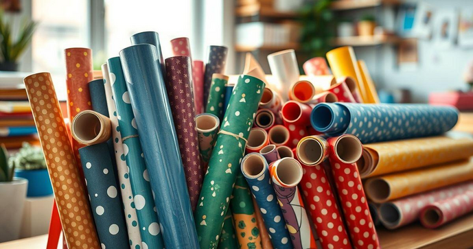 Bobina Papel Embrulho Personalizado: Criatividade em Cada Papel