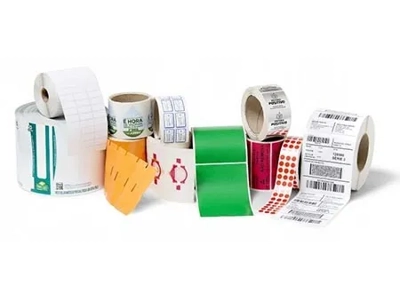 Etiqueta adesiva para ribbon
