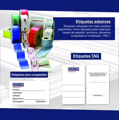 Etiquetas para confecção de roupas